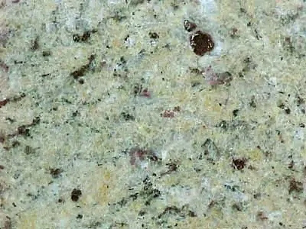 Amarelo Icarai granito, muestra pulida – Marmi di Carrara – gris, gris claro (1)