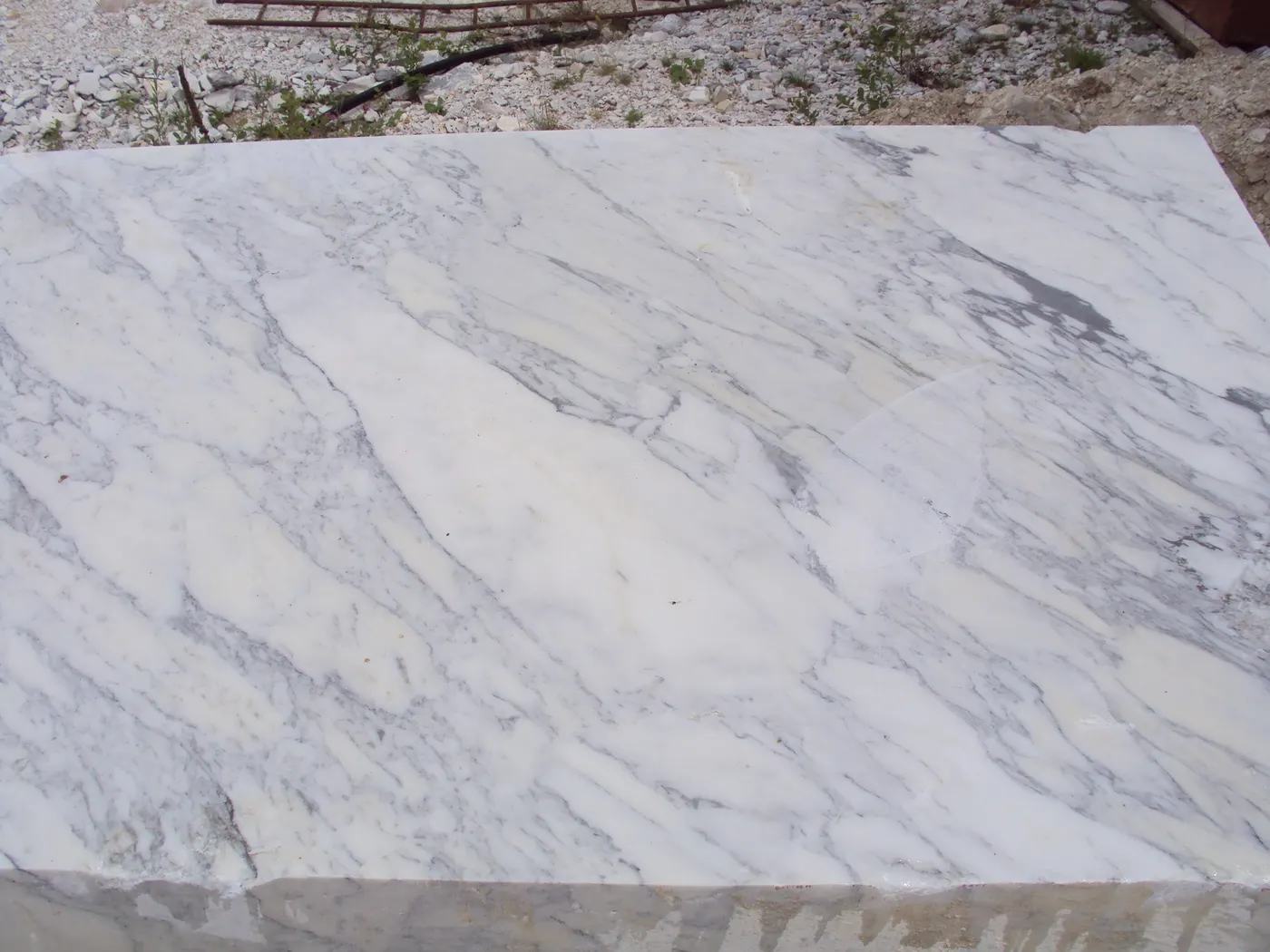 Arabescato Marmor, Plattenoberfläche – Marmi di Carrara – hellgrau, grau (11)
