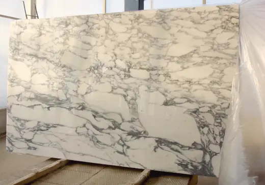 Arabescato marble slab surface – Marmi di Carrara – beige, light grey (15)