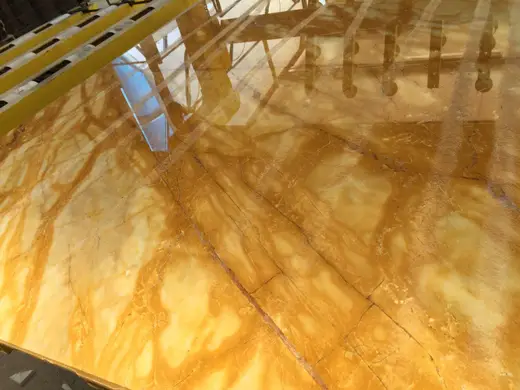 Arabescato marble slab surface – Marmi di Carrara – gold, brown (31)