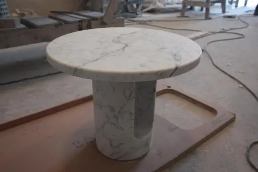 Arabescato marble slab surface – Marmi di Carrara – charcoal, grey (33)