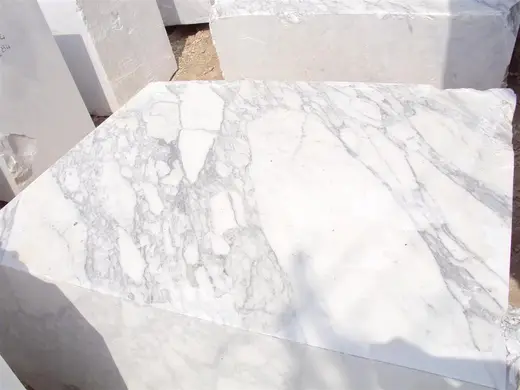 Arabescato Corchia marble slab surface – Marmi di Carrara – white, ivory (14)