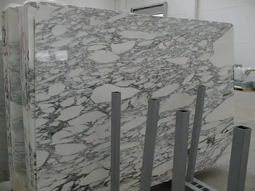 Arabescato Corchia marble slab surface – Marmi di Carrara – grey, charcoal (24)