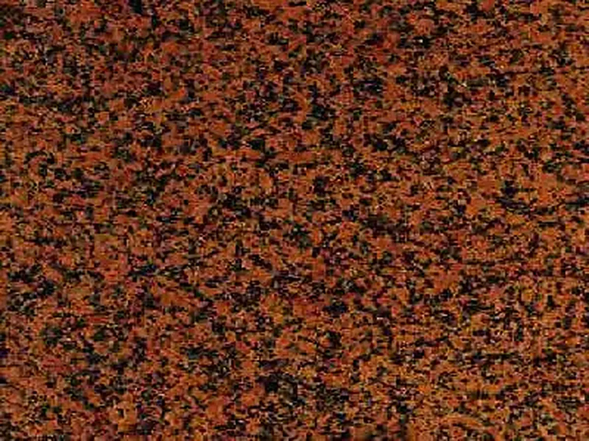 Archipelago Red granite polished sample – Marmi di Carrara – brown, black (1)