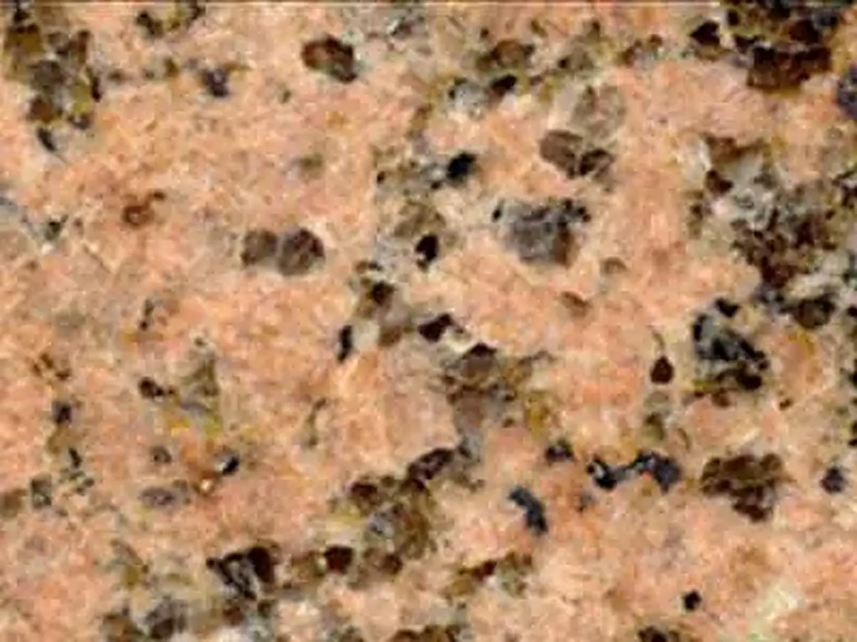 Argentine Balmoral Granit, polierte Probe – Marmi di Carrara – gold, beige (1)