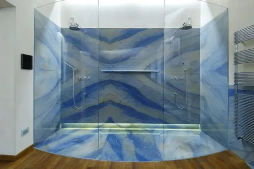 Azul Macaúbas quartzite slab surface – Marmi di Carrara – blue, charcoal (27)