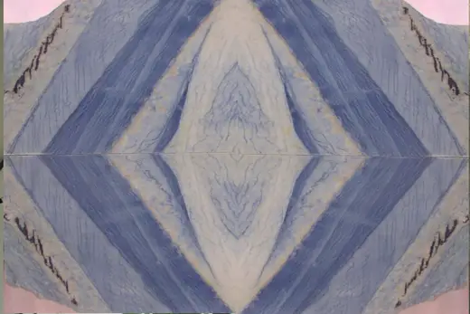 Azul Macaúbas quartzite slab surface – Marmi di Carrara – grey, blue (6)