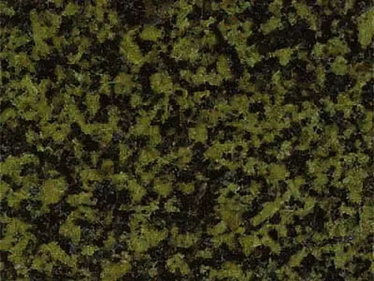 Balmoral Green Granit, polierte Probe – Marmi di Carrara – schwarz, braun (1)