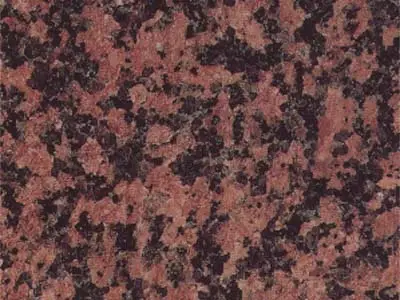 Balmoral Red (Coarse Grained) granito, campione lucido – Marmi di Carrara – antracite, marrone (1)