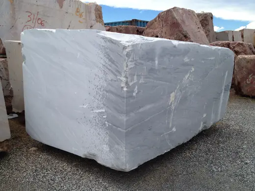 Bardiglio marble quarry block – Marmi di Carrara – light grey, violet (10)