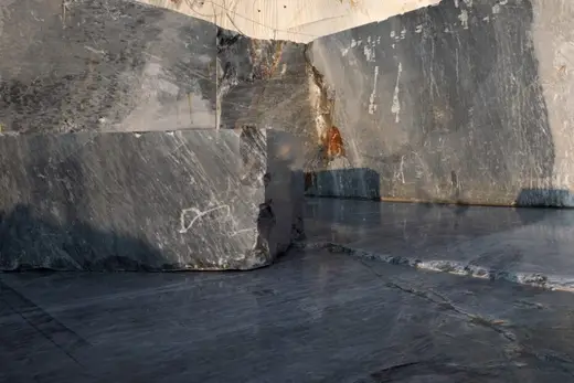 Bardiglio marble slab surface – Marmi di Carrara – charcoal, green (41)