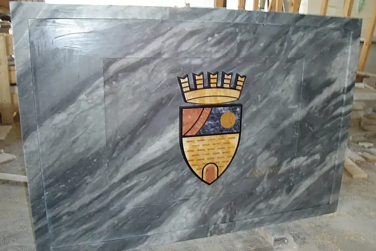 Bardiglio marble quarry block – Marmi di Carrara – grey, green (42)