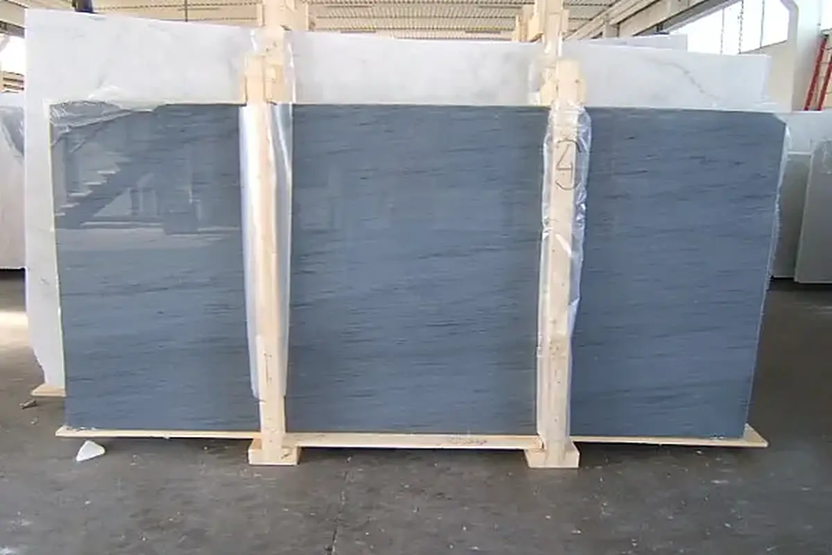 Bardiglio Imperiale marble slab surface – Marmi di Carrara – violet, grey (15)