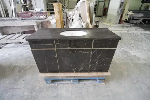 Bardiglio Imperiale marble wall cladding – Marmi di Carrara – light grey, charcoal (18)