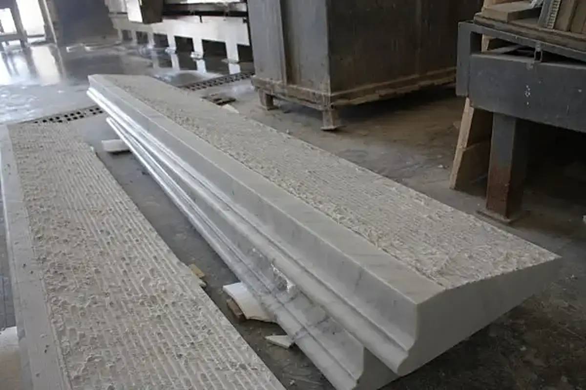 Bardiglio Imperiale marble slab surface – Marmi di Carrara – grey, black (20)