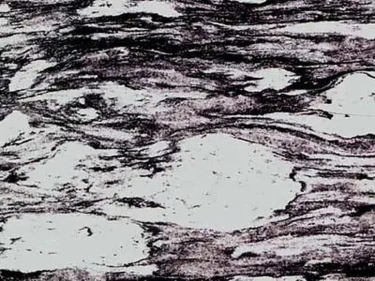 Beola Ghiandonata Granit, polierte Probe – Marmi di Carrara – violett, anthrazit (1)