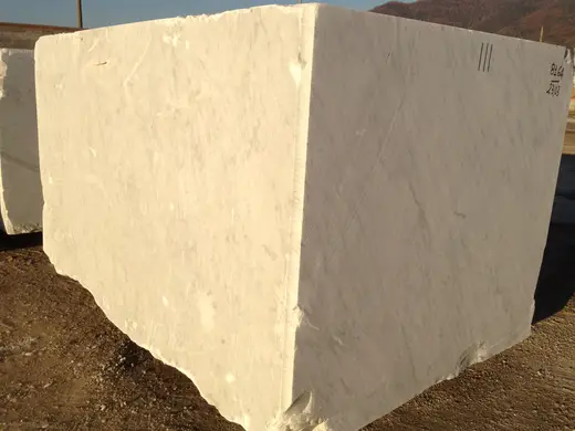 Bianco Carrara marble slab surface – Marmi di Carrara – grey, ivory (42)