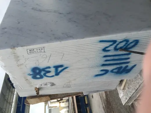 Bianco Carrara marble slab surface – Marmi di Carrara – grey, light grey (61)