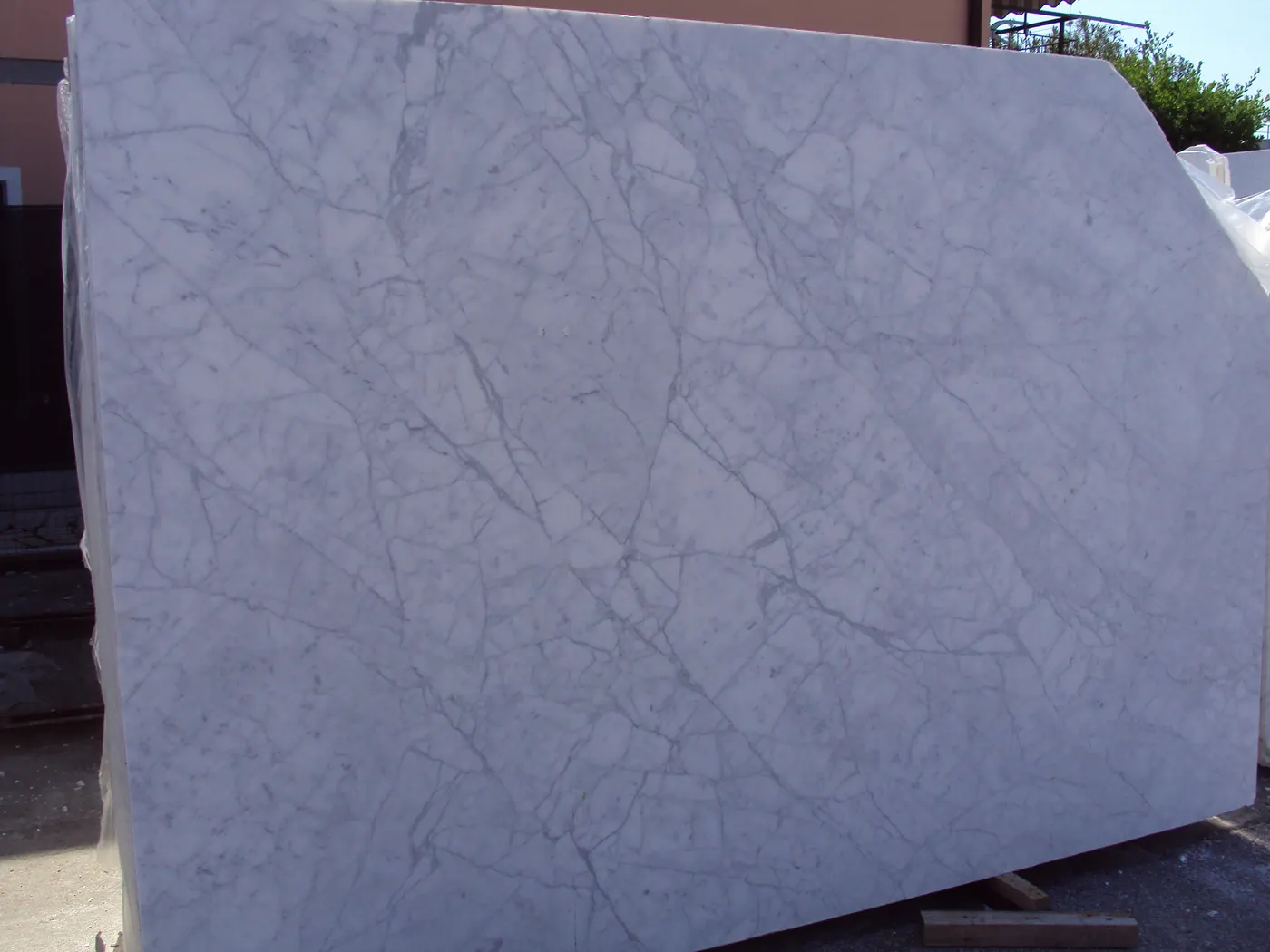 Bianco Carrara C Marmor, Plattenoberfläche – Marmi di Carrara – grau, anthrazit (63)
