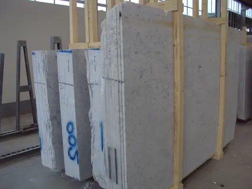 Bianco Gioia marble slab surface – Marmi di Carrara – grey, green (31)