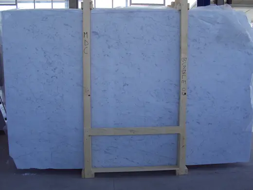 Bianco Gioia marble slab surface – Marmi di Carrara – grey, blue (42)