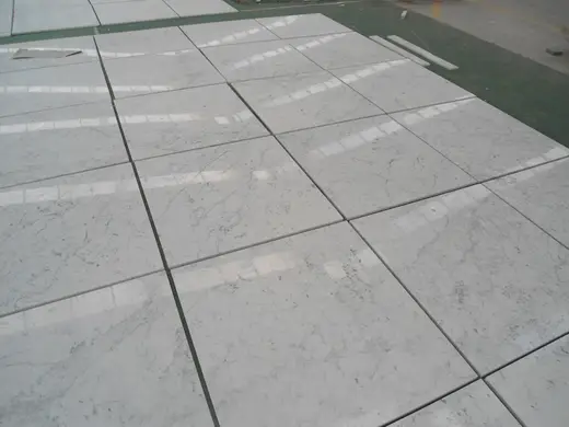 Bianco Gioia marble tiles – Marmi di Carrara – light grey, grey (54)