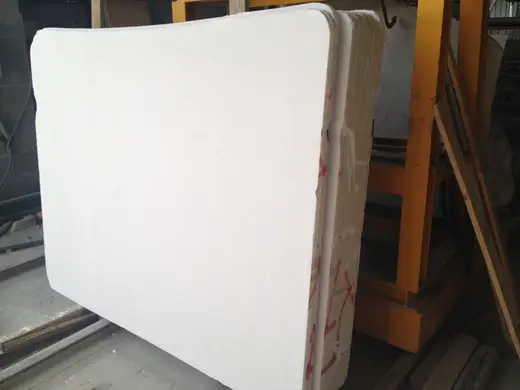 Bianco Thassos Sivec Pure marble slab surface – Marmi di Carrara – white, black (6)