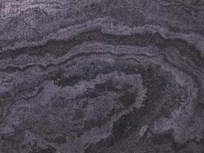 Björnevann granite polished sample – Marmi di Carrara – charcoal, violet (1)