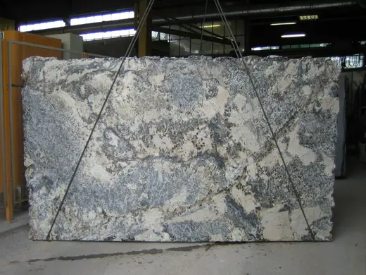 Blue Persa marble slab surface – Marmi di Carrara – grey, green (1)