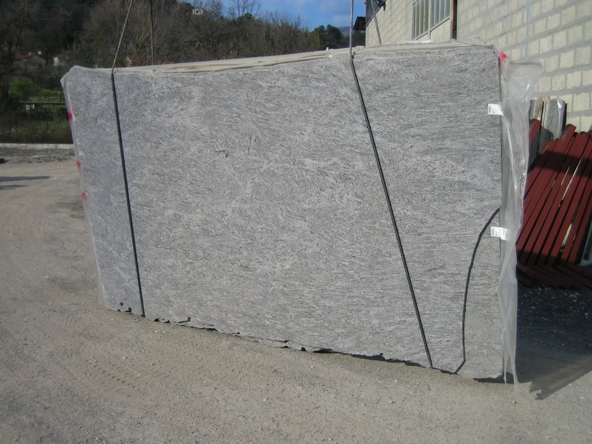 Blue Silk marble slab surface – Marmi di Carrara – grey, charcoal (2)