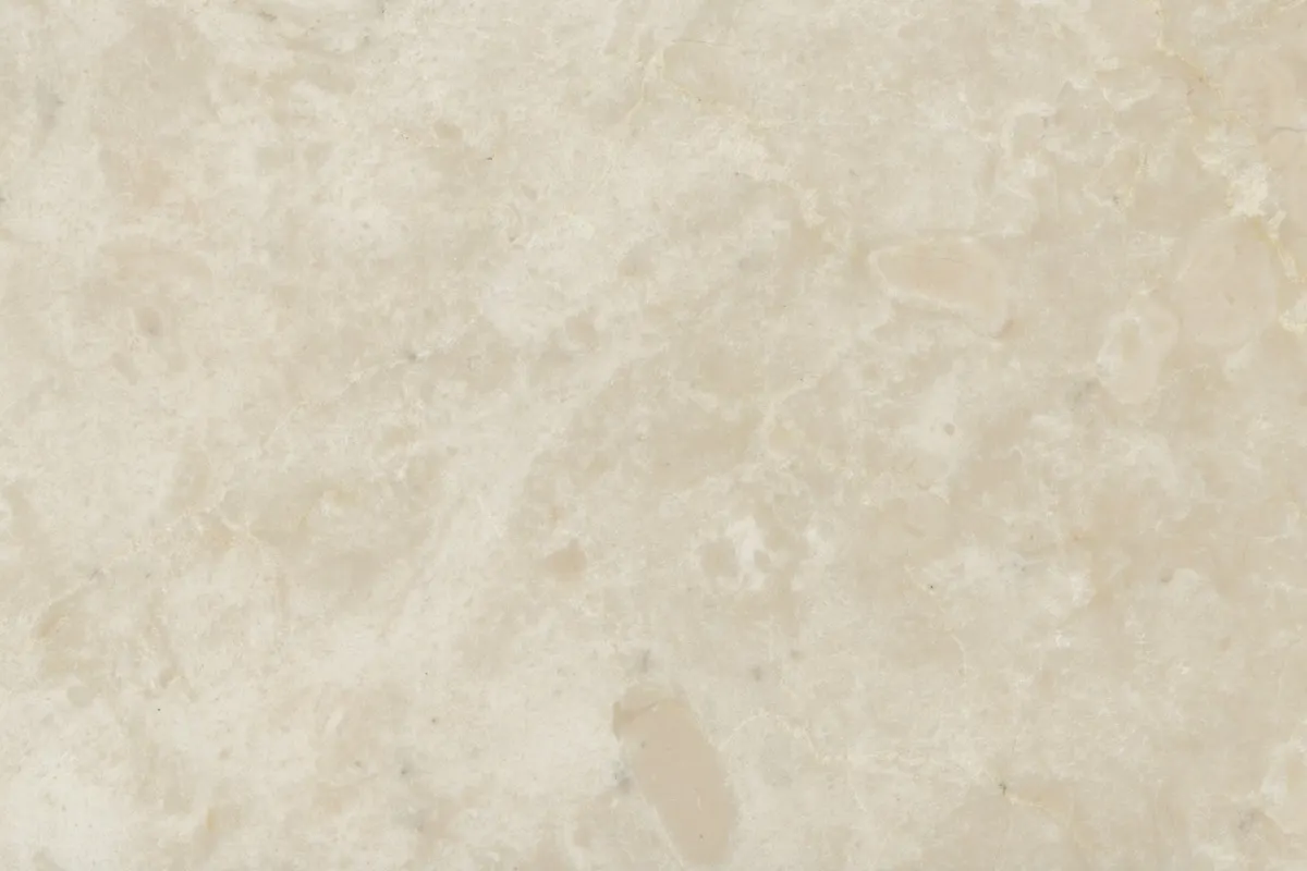 Botticino Fiorito limestone slab surface – Marmi di Carrara – ivory, light grey (1)