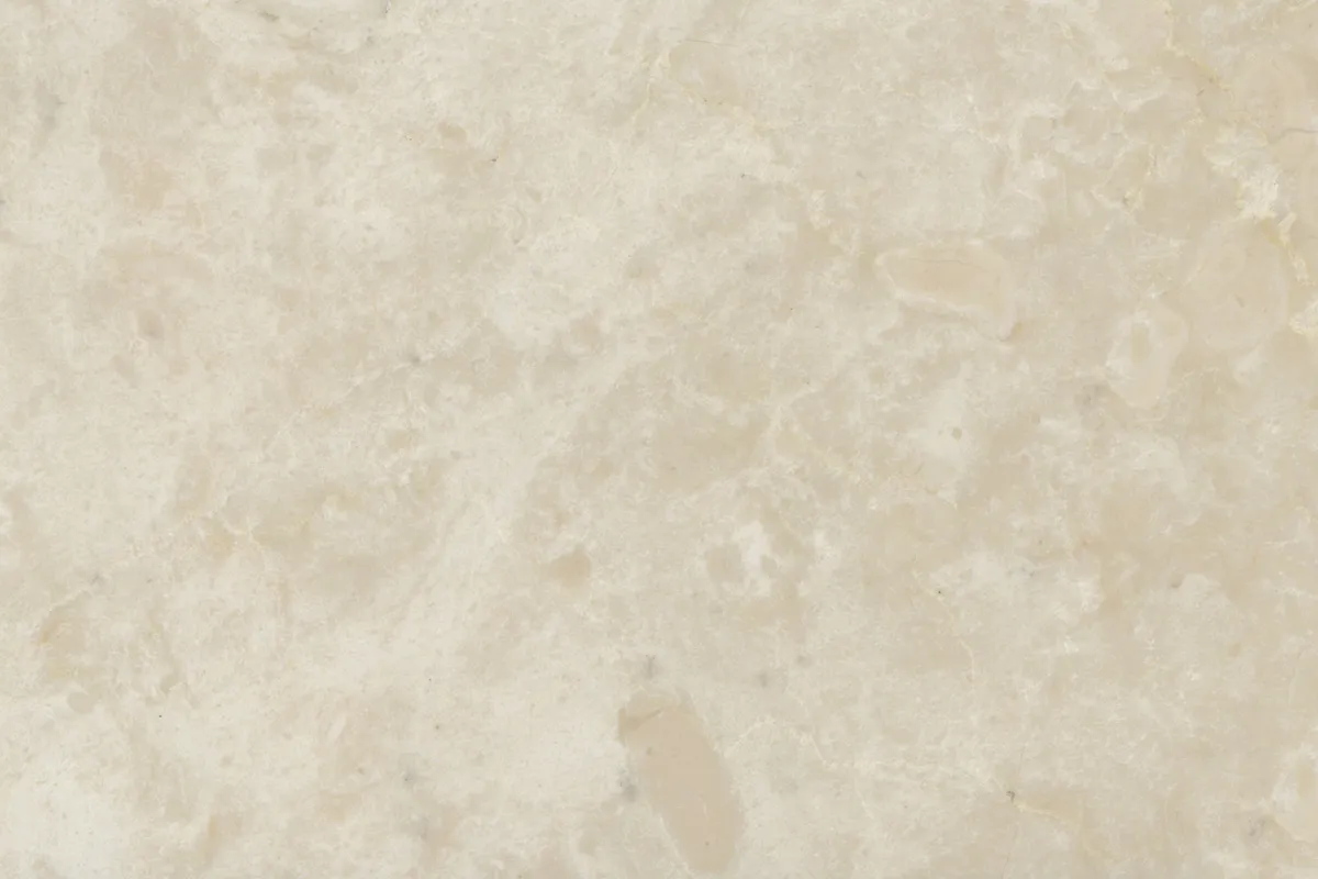 Botticino Fiorito calcare, campione lucido – Marmi di Carrara – avorio, grigio chiaro (2)