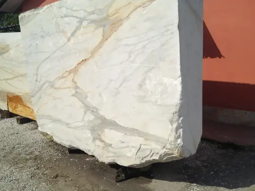 Calacatta marble slab surface – Marmi di Carrara – ivory, grey (10)