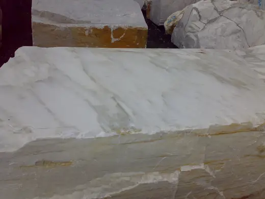 Calacatta marble quarry block – Marmi di Carrara – grey, green (21)