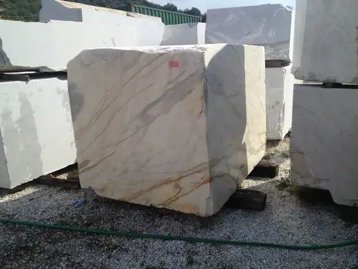 Calacatta marble slab surface – Marmi di Carrara – grey, green (4)