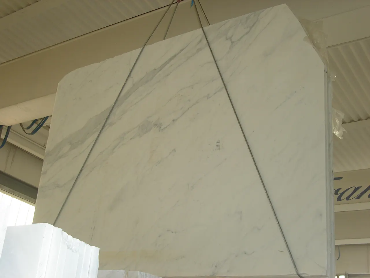 Calacatta Marmor, Plattenoberfläche – Marmi di Carrara – grau, grün (45)