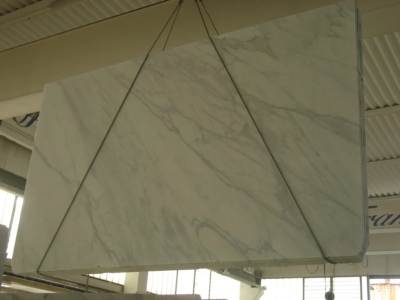 Calacatta Marmor, Plattenoberfläche – Marmi di Carrara – grün, grau (48)
