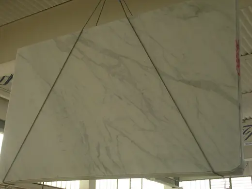Calacatta marble slab surface – Marmi di Carrara – green, grey (49)