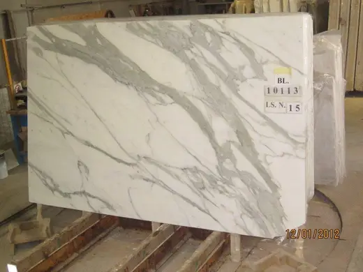 Calacatta marble slab surface – Marmi di Carrara – beige, brown (60)