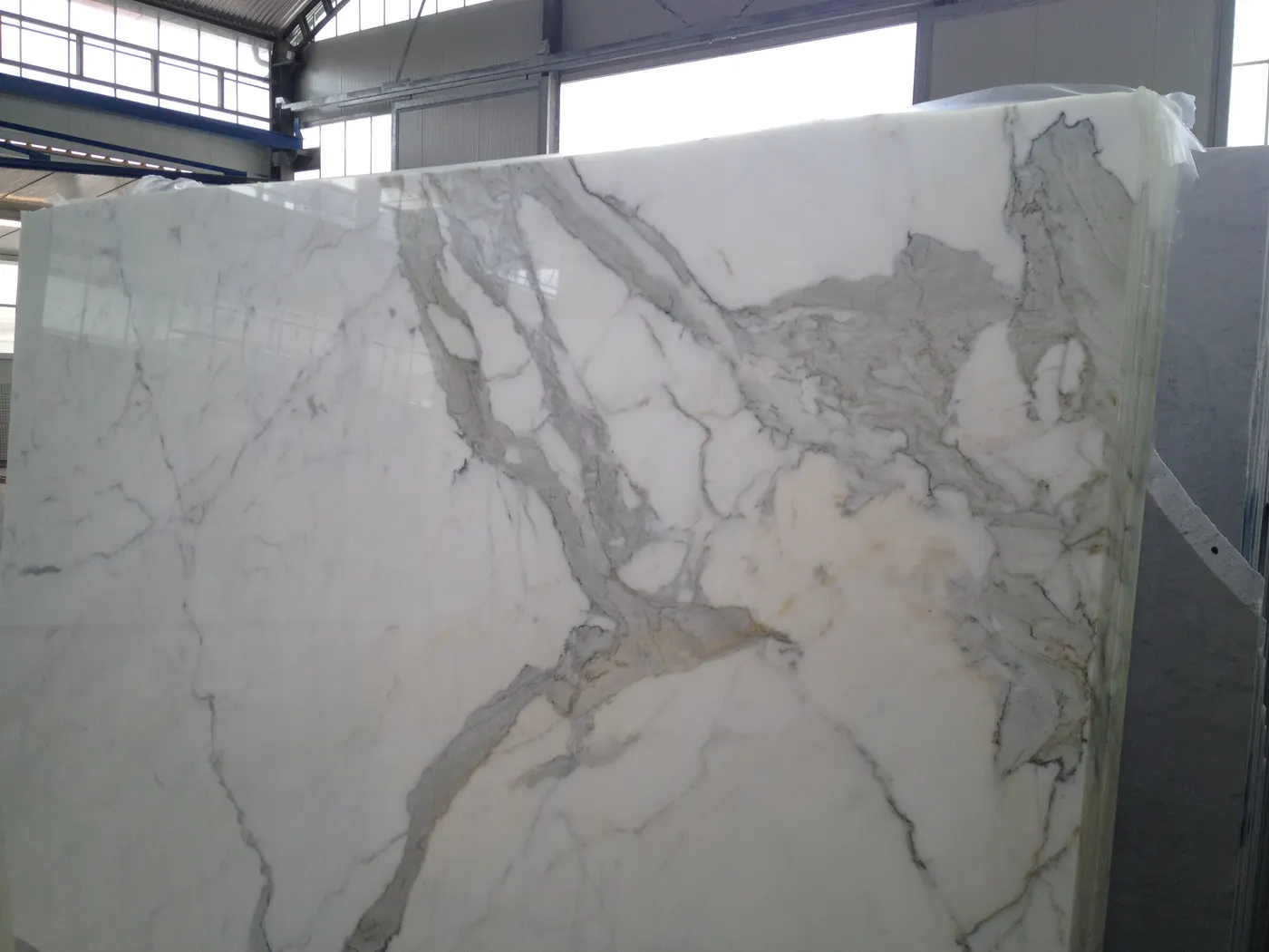 Calacatta Gold marbre, surface de dalle – Marmi di Carrara – gris, gris clair (12)