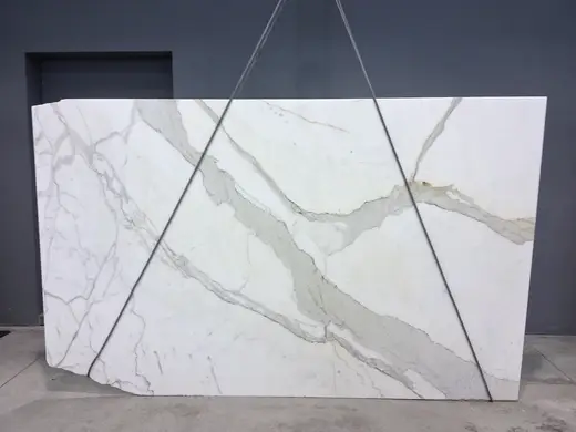 Calacatta Gold marble slab surface – Marmi di Carrara – charcoal, light grey (22)