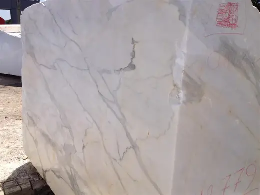 Calacatta Oro мрамор, поверхность плиты – Marmi di Carrara – светло-серый, серый (12)