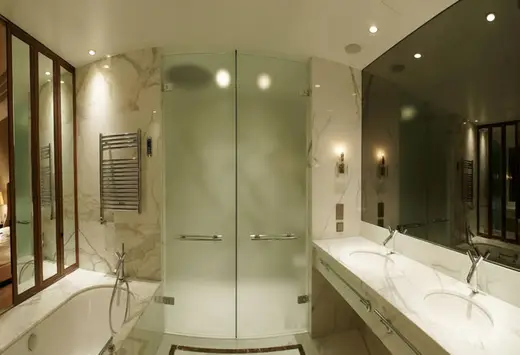 Calacatta Oro мрамор, поверхность плиты – Marmi di Carrara – серый, чёрный (25)