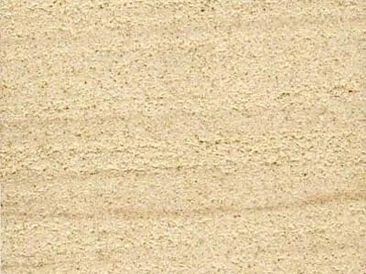 Cantera Crema sandstone polished sample – Marmi di Carrara – ivory, beige (1)
