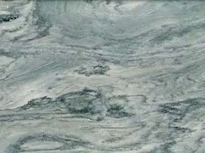 Cipollino mármol, muestra pulida – Marmi di Carrara – gris, gris claro (2)