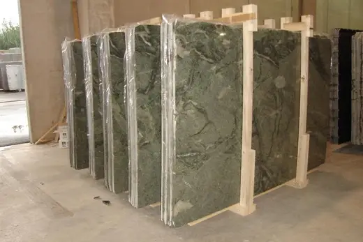 Costa Smeralda marmo, superficie di lastra – Marmi di Carrara – verde, beige (8)