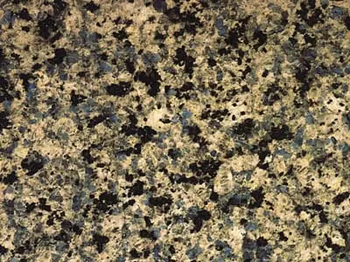 Creme Bahia Granit, polierte Probe – Marmi di Carrara – grau, braun (1)