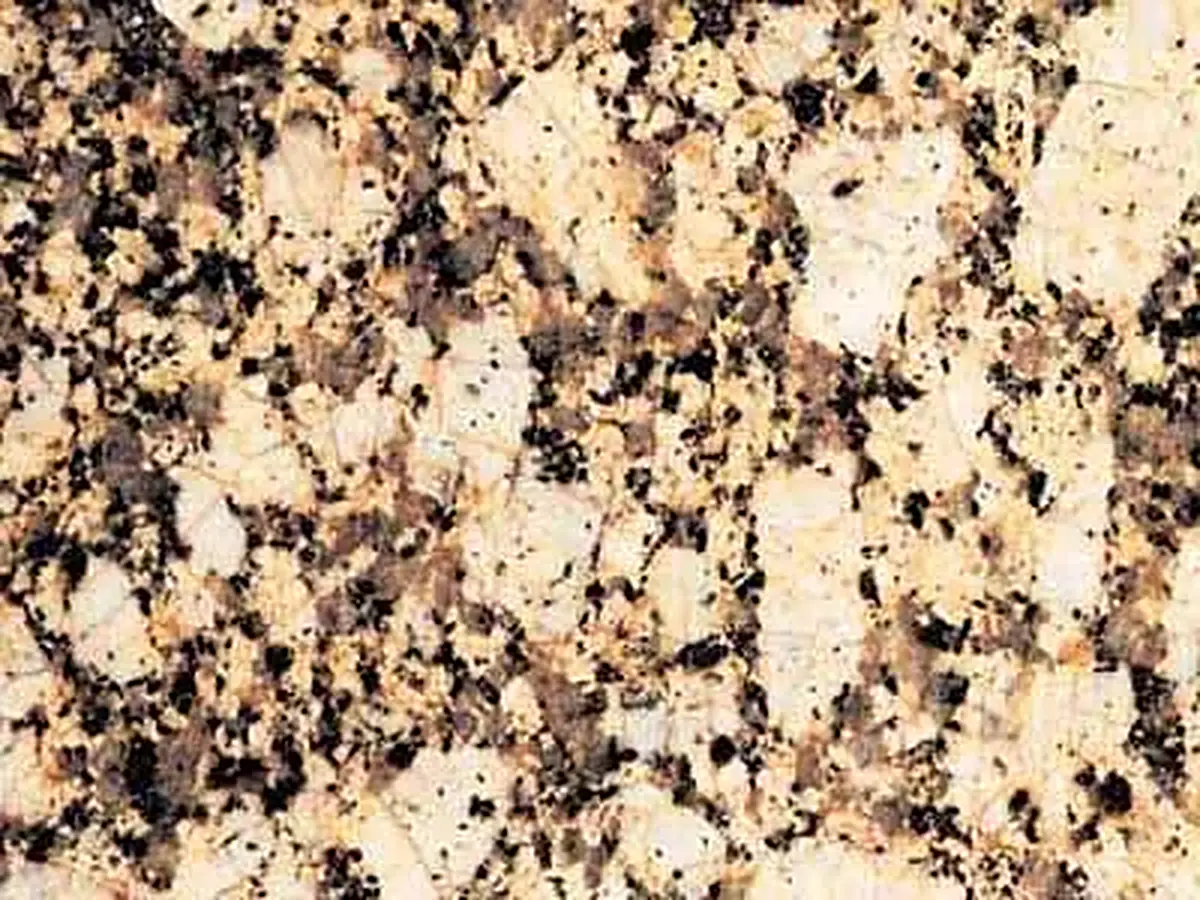 Cristal Amarelo granite polished sample – Marmi di Carrara – ivory, beige (1)