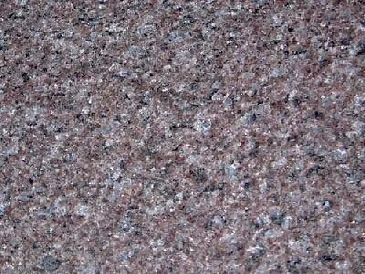 Crystal Brown Granit, polierte Probe – Marmi di Carrara – grau, violett (1)