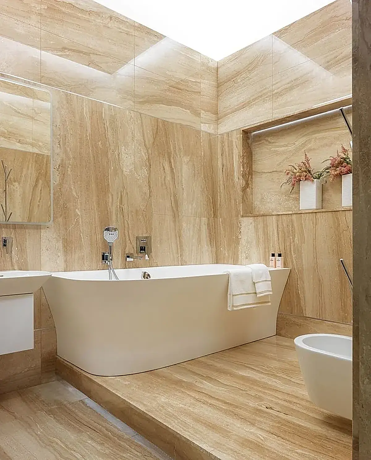 Daino Reale Marmor, Oberflächendetail – Marmi di Carrara – beige, gold (15)